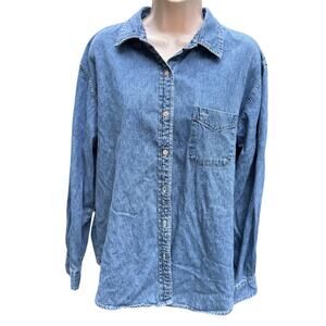 Sonoma | Large Denim Women’s Button Up